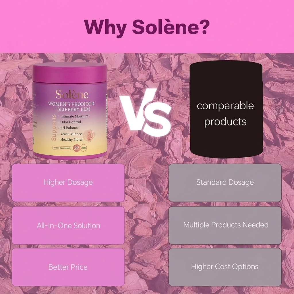 Solène Renew: Women’s Probiotic + Slippery Elm